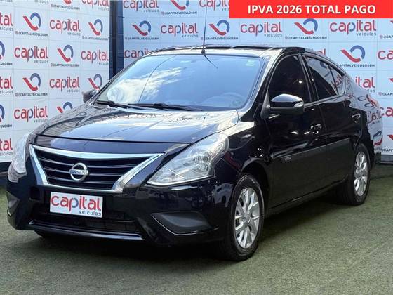 NISSAN VERSA 1.6 16V FLEXSTART SV 4P XTRONIC